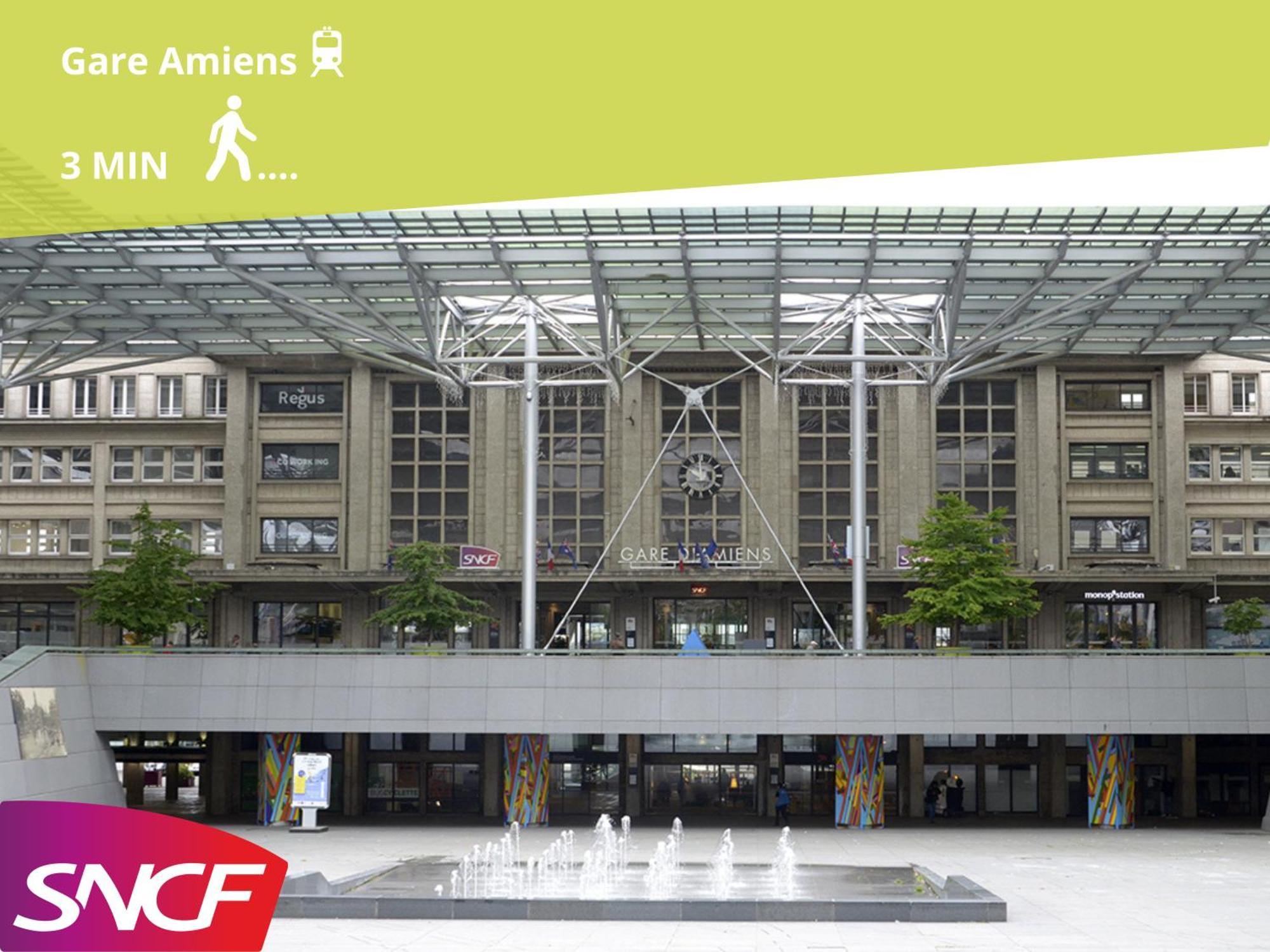 Maison 3Ch - Cinema - Game Room - Parking - Gare Amiens Buitenkant foto