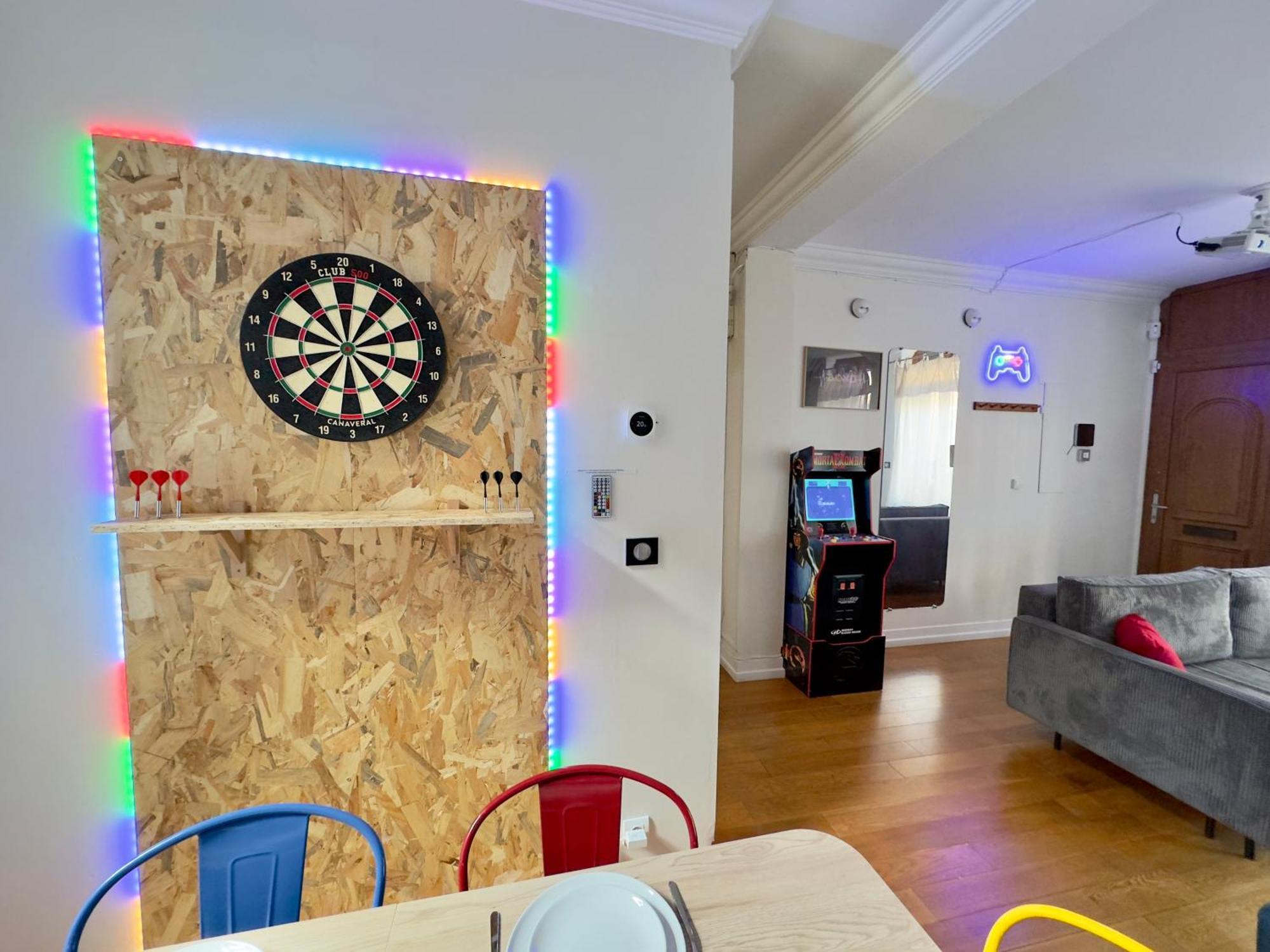 Maison 3Ch - Cinema - Game Room - Parking - Gare Amiens Buitenkant foto